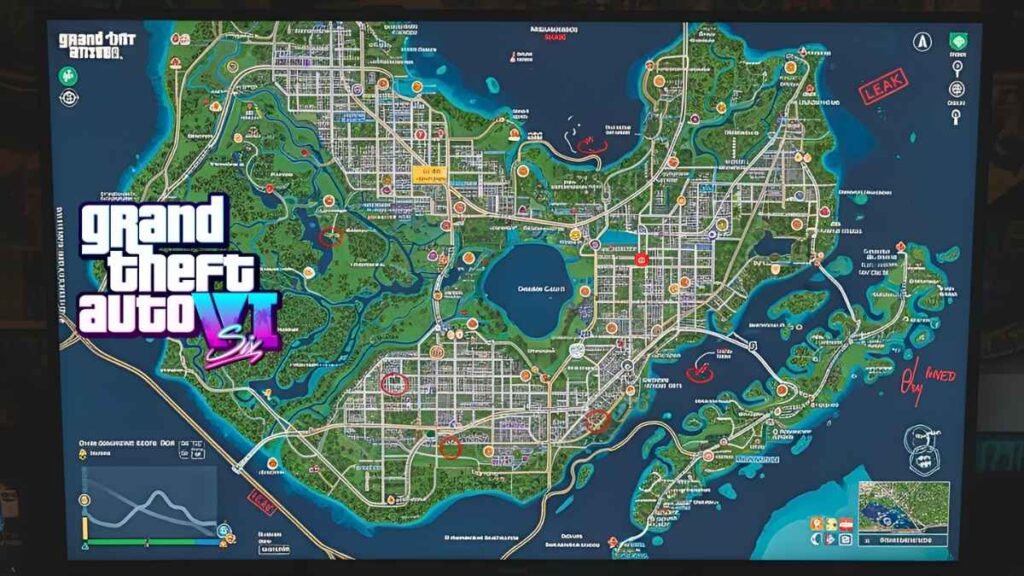 GTA 6 Map Vice City Full Details and Leaks