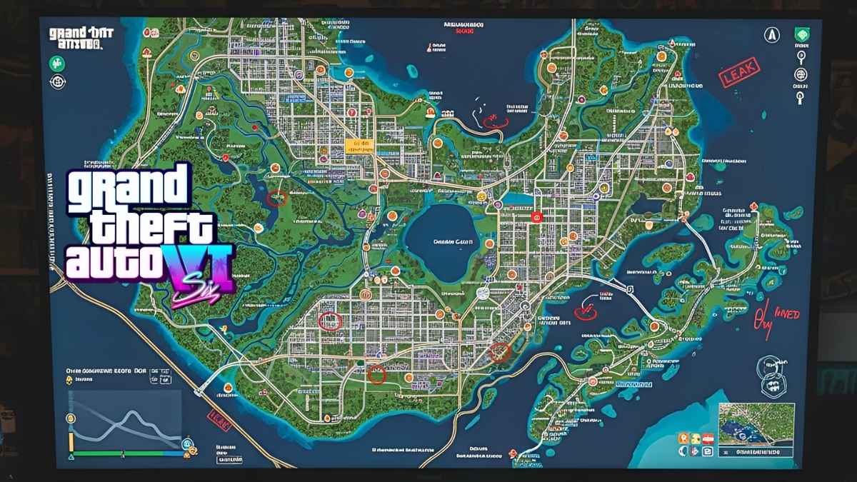 GTA 6 Map Vice City Full Details and Leaks