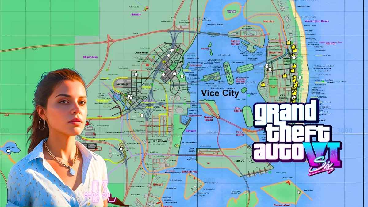 GTA 6 Map Vice City Full Details and Leaks