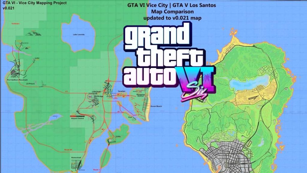 Vice City Map Leak Confirms GTA 6’s Biggest Open World Yet