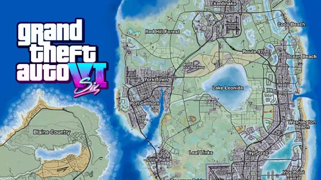 GTA 6 Vice City Map Full Details Leaks and Exploration Guide