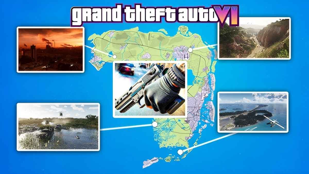 GTA 6 Map Expansion Vice City and New Hidden Regions