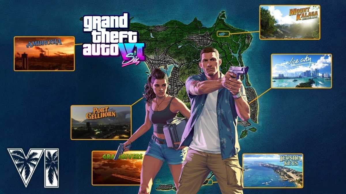 GTA 6 Map Expansion Vice City and Secret Hidden Locations Revealed